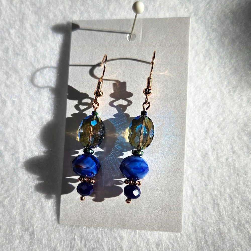 J102 Handmade Beaded Earrings